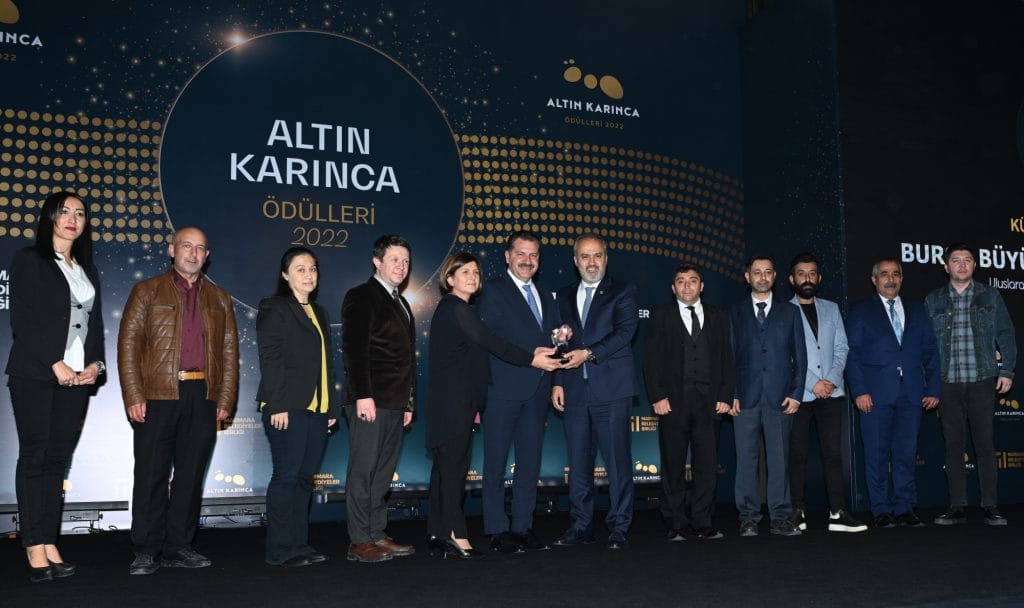 Büyükşehir’e 2 Altın Karınca ödülü