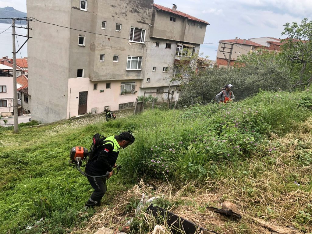 Gemlik’te bahar mesaisi