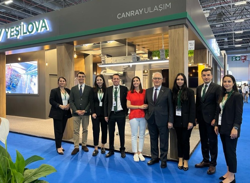 Canray Ulaşım, inovatif ürünlerini  Eurasia Rail Fuarı’nda tanıttı