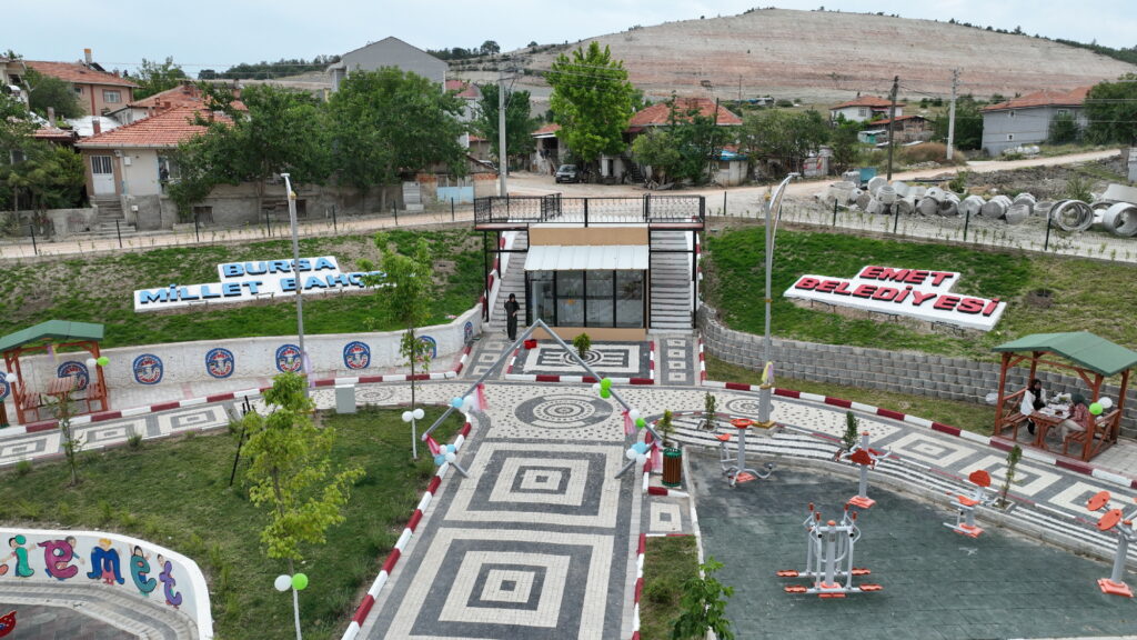 Kütahya Emet’e Bursa Millet Bahçesi