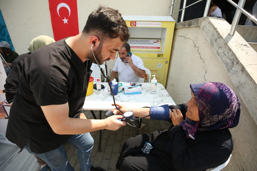 Nilüfer’in kırsal mahallelerine genel sağlık hizmeti
