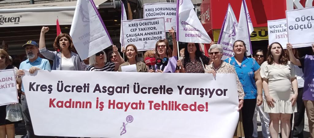 Kreş Ücreti Asgari Ücretle Yarışıyor. Kadının İş Hayatı Tehlikede!