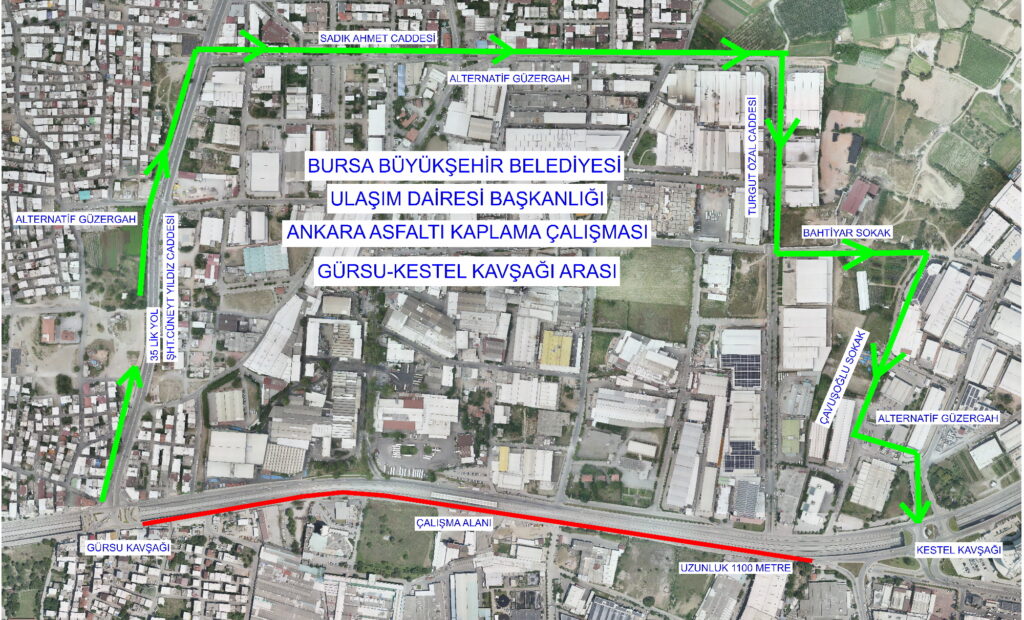 ANKARA YOLU’NDA TRAFİK DÜZENLEMESİ