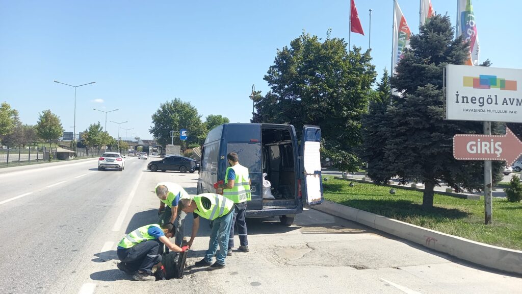 İnegöl altyapısı kışa hazırlanıyor
