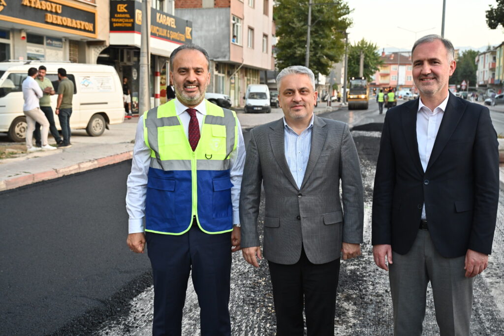 İnegöl’de yollara kalite, ulaşıma konfor geliyor