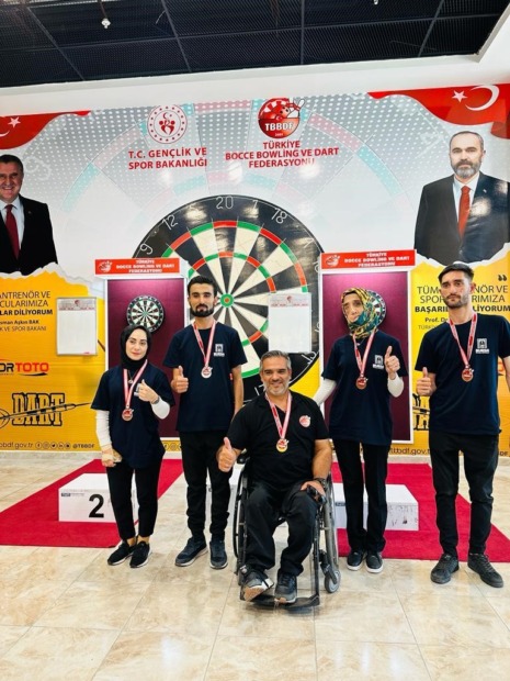 Engelsiz dartta Bursa rüzgarı esti