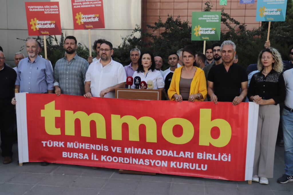 MÜHENDİS, MİMAR VE ŞEHİR PLANCILARI :  “BOŞUNA MI OKUDUK ?”