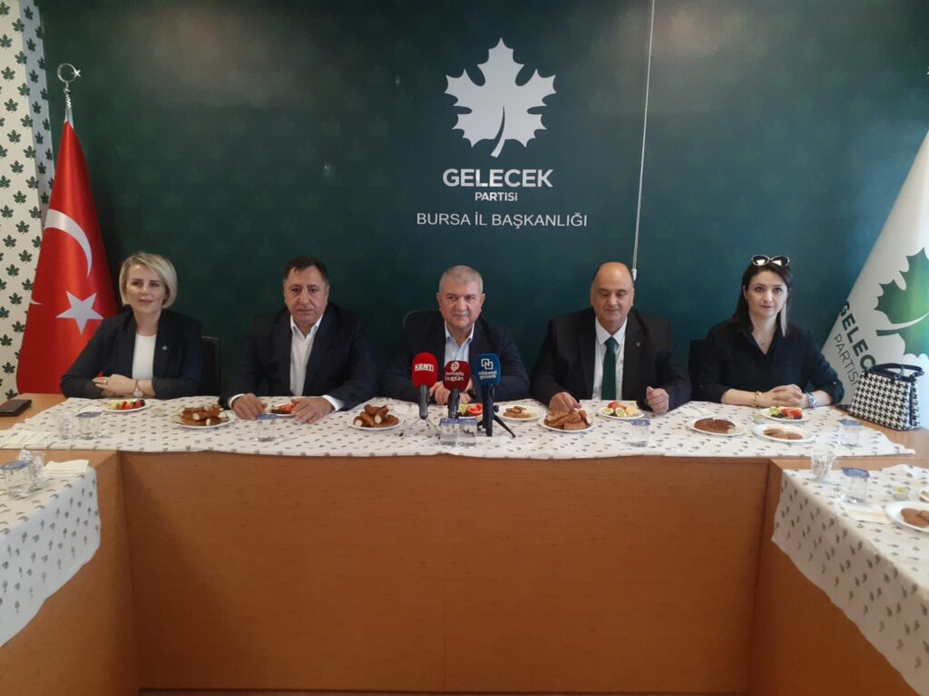 GELECEK PARTİSİNDE GÜNDEM TÜRKİYE VE GAZZE