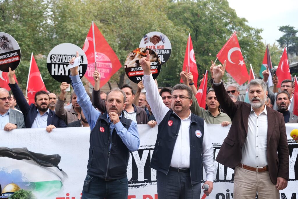 BURSA, FİLİSTİN İÇİN TEK YÜREK OLDU