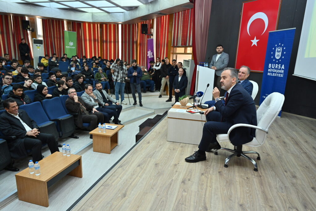 Başkan Aktaş’tan öğrencilere tecrübe paylaşımı