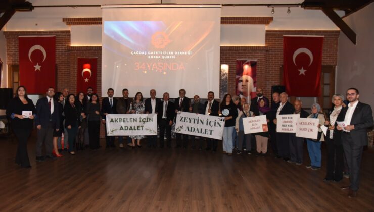 ÇGD Bursa Şubesi’nde 2023 yılı ödülleri sahiplerini buldu!