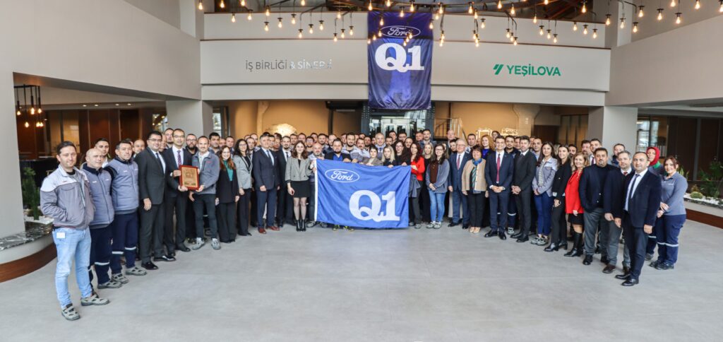 Canel Otomotiv Hasanağa   fabrikası Ford Q1 belgesi aldı