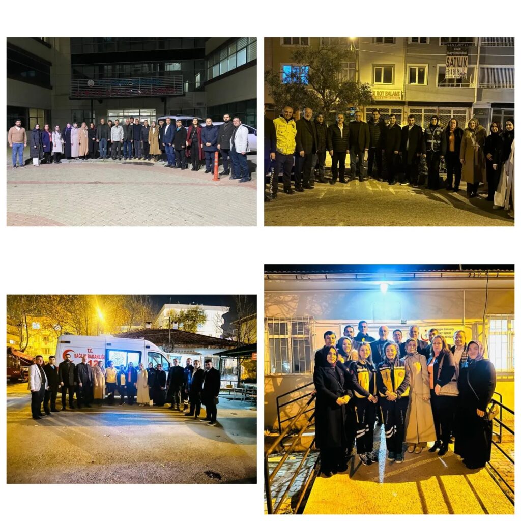 Ak Parti Gemlik’ten Güvenlik Çalışanlarına Yılbaşı Ziyareti
