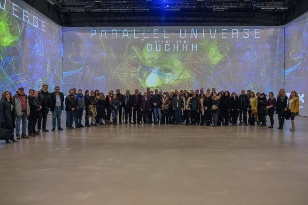 Dijital Sanat Sergisi, Bursalı gazetecileri Downtown‘da buluşturdu