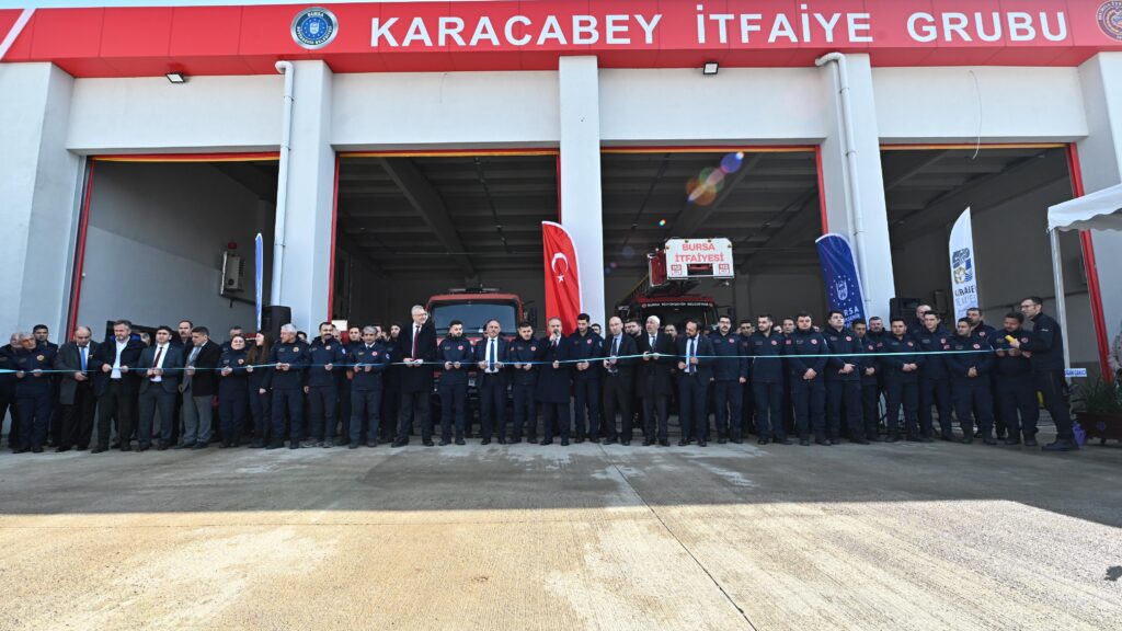 Karacabey’e yeni itfaiye binası kazandırıldı