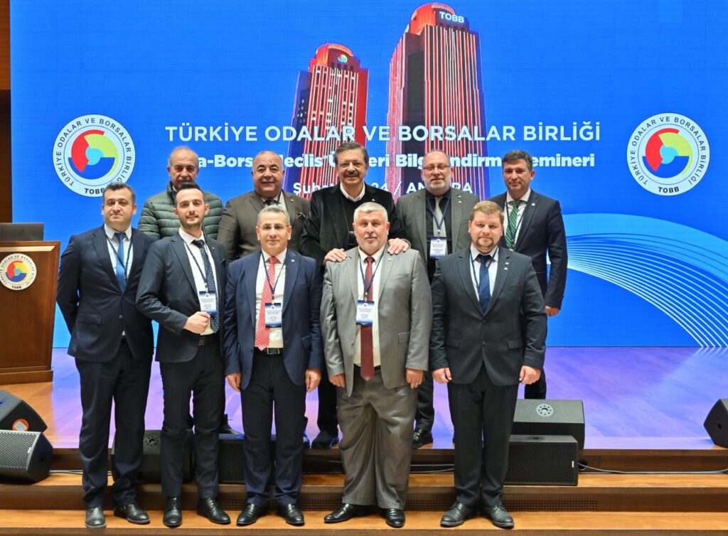 Gemlik Ticaret Borsası Tam Kadro Bilgilendirme Toplantısında