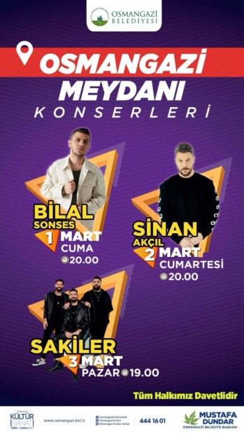 Osmangazi Meydanı’nda coşku sürüyor