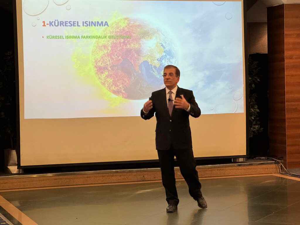 SEDAT YALÇIN ÇEVRE VE ENERJİ PROJELERİNİ PAYLAŞTI