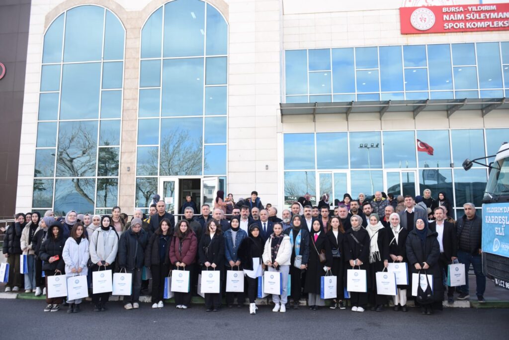 BAŞKAN YILMAZ KAHRAMANLARLA BULUŞTU