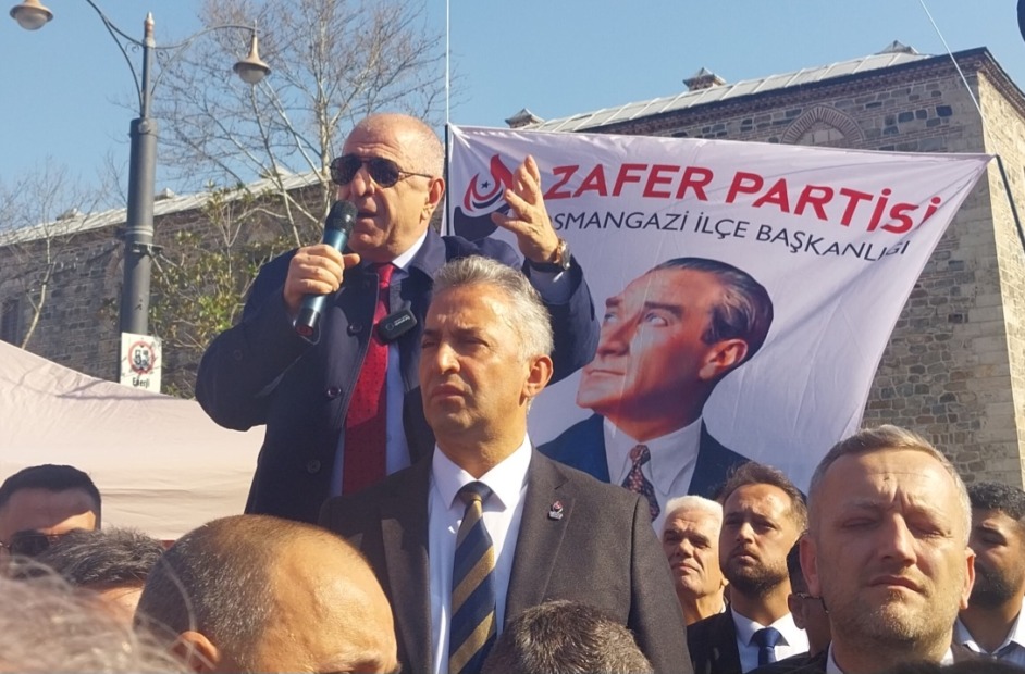 ZAFER PARTİSİ GENEL BAŞKANI ÜMİT ÖZDAĞ BURSA’DA