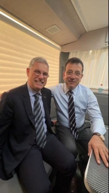 EKREM İMAMOĞLU’NDAN DENİZ DALGIÇ’A DESTEK