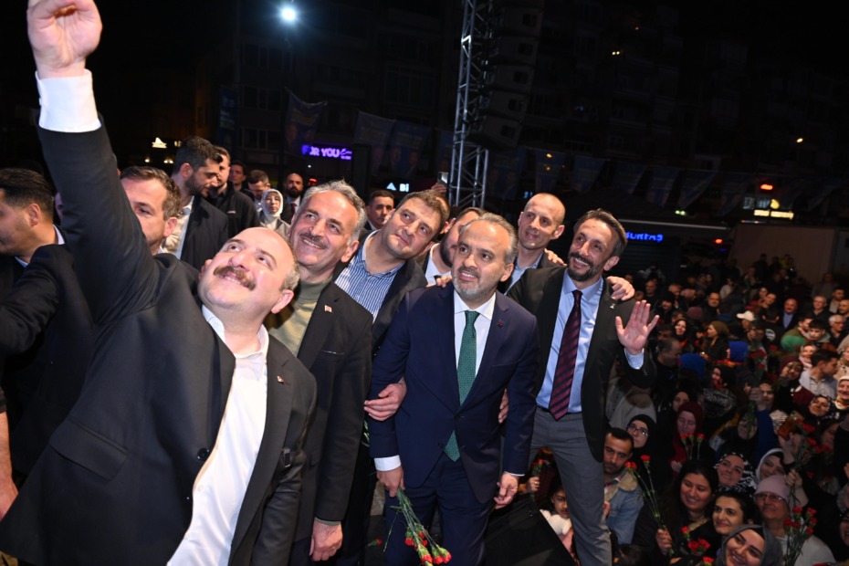 Gemlik’te Cumhur İttifakı Coşkusu