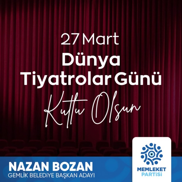 Nazan Bozan Dünya Tiyatrolar Gününü Kutladı