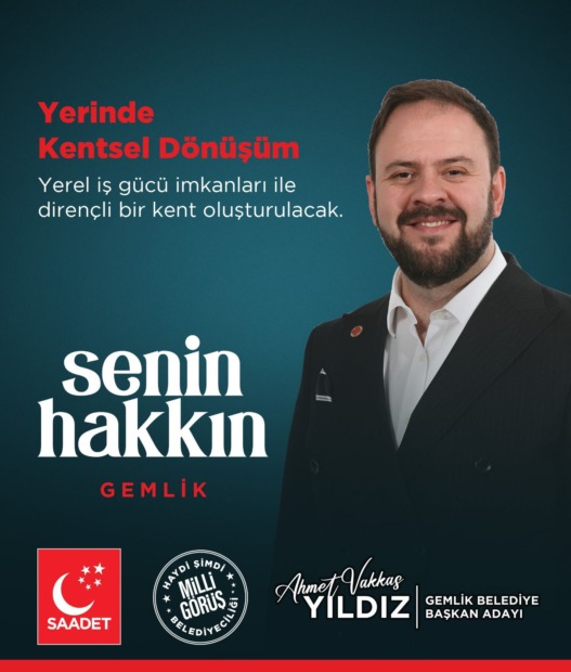 Ahmet Vakkas Yıldız, “Yerinde Kentsel Dönüşüm Senin Hakkın”