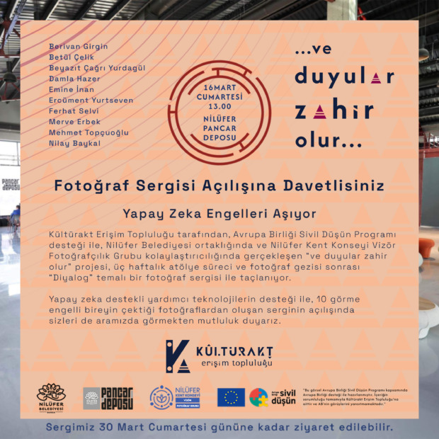 Sergi: “ve duyular zahir olur” / Yapay Zeka Engelleri Aşıyor