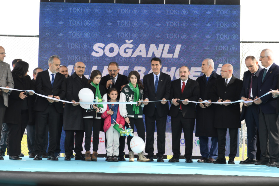 Soğanlı Millet Bahçesi Bakan Özhaseki’nin katılımıyla açıldı