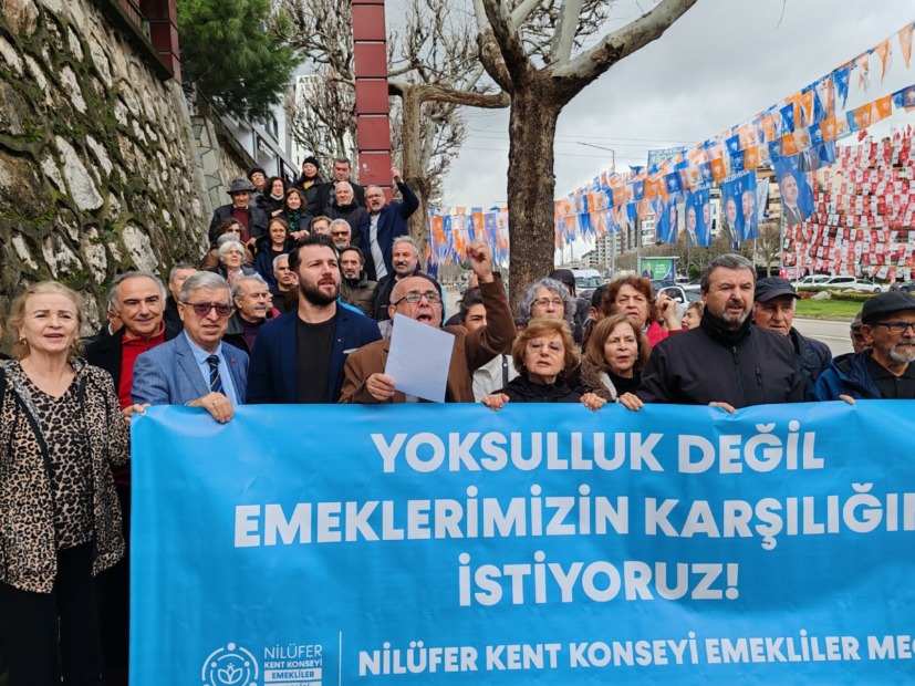 Nilüfer Kent Konseyi Emekliler Meclisi Basın Açıklaması: