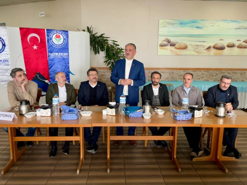 REFİK YILMAZ EĞİTİM BİR-SEN’İ ZİYARET ETTİ