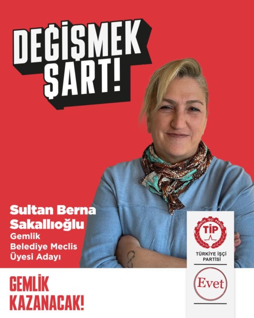 “TİP MECLİSE GİRECEK GEMLİK KAZANACAK”