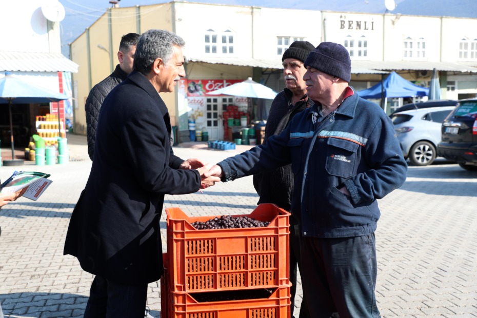 Şükrü Deviren, “Zeytinimizi hak ettiği noktaya taşıyacağız”
