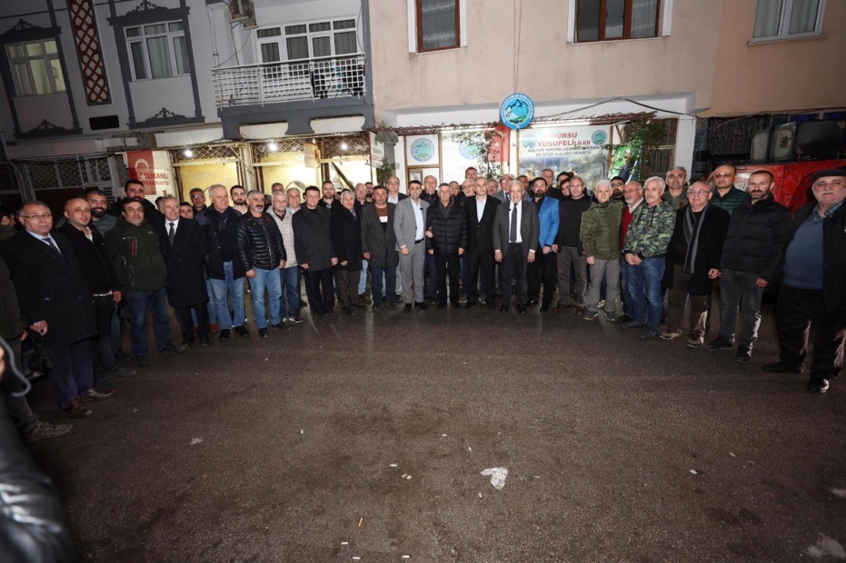 Şadi Özdemir’den CHP Gürsu adayı Haşim Öztürk’e destek
