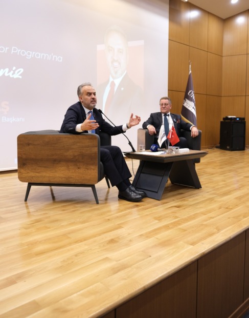 Başkan Alinur Aktaş  Mudanya Üniversitesinde
