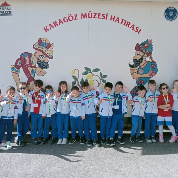Karagöz Müzesi’nin  küçük konukları