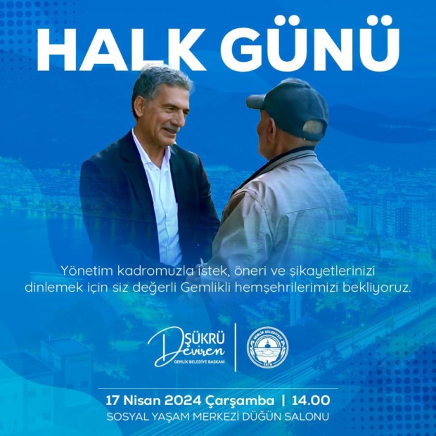 Şükrü Deviren’den “Halk Günü”