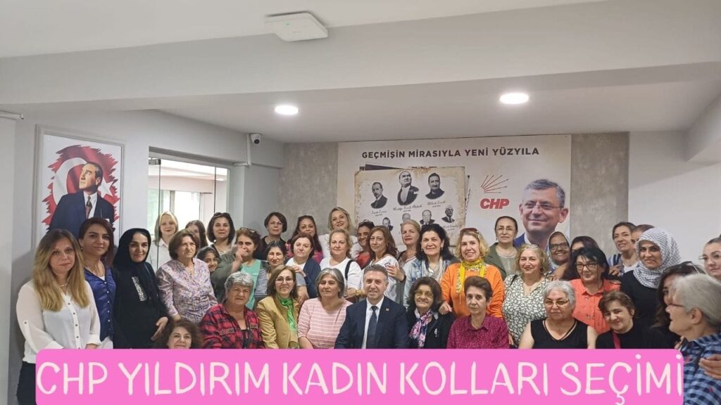 Yıldırım Kadın Kollarında Seçim Heyecanı