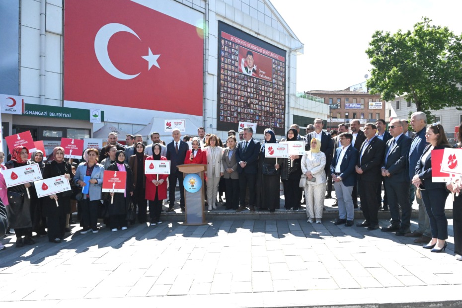 Ak Parti Sosyal Politikalar Başkanlığından “Kan Bağışı” Kampanyası