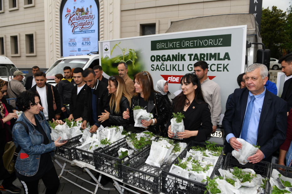 Osmangazi Belediyesi’nden vatandaşa 100 bin fide