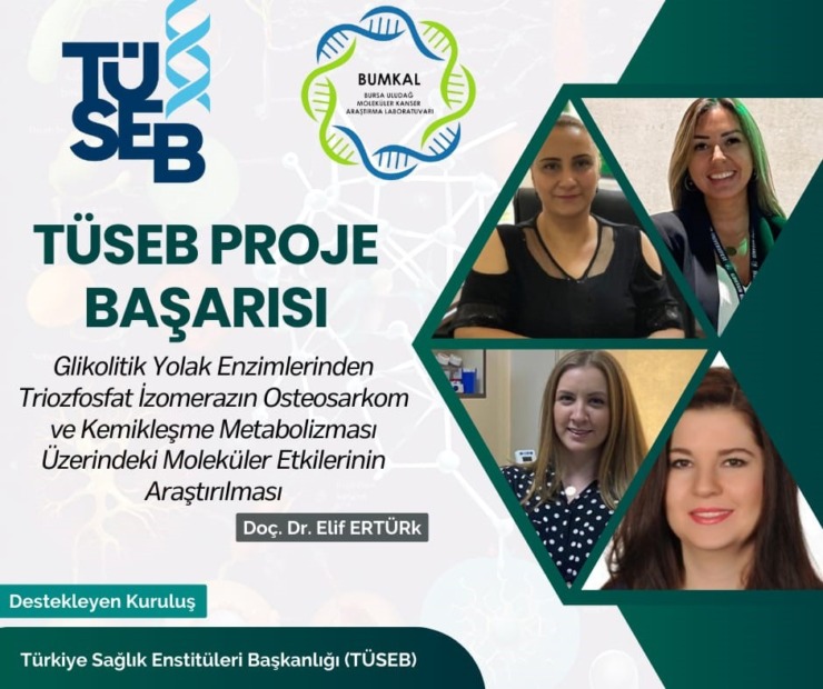 BUMKAL ekibinden TÜSEB proje başarısı