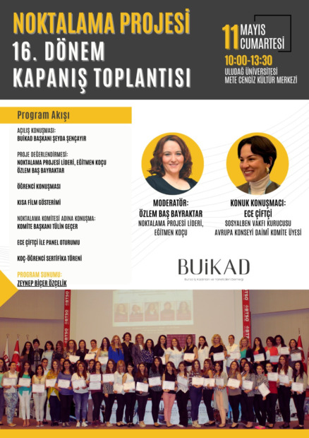 BUİKAD NOKTALAMA PROJESİ SERTİFİKA TÖRENİ