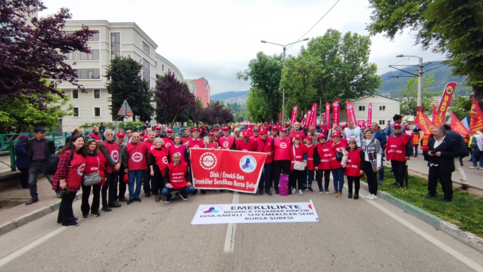 BURSA’DA 1 MAYIS COŞKUSU
