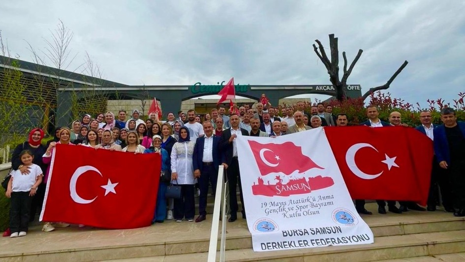Bursa’daki Samsunlular 19 Mayıs’ta Buluştu