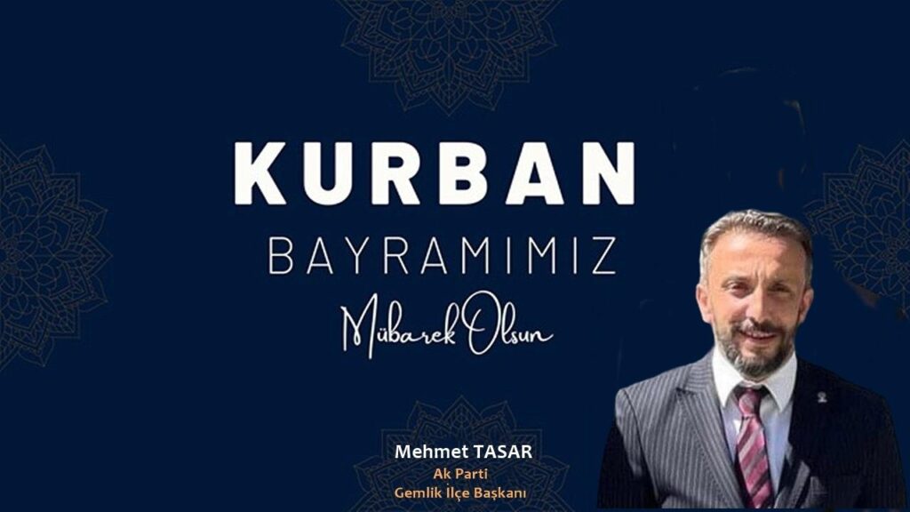 Başkan Mehmet Taşar’dan Kurban Bayramı Mesajı