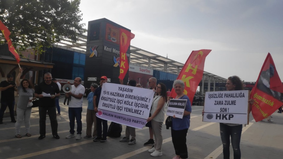 HKP’den Büyük İşçi Direnişine Saygı Duruşu