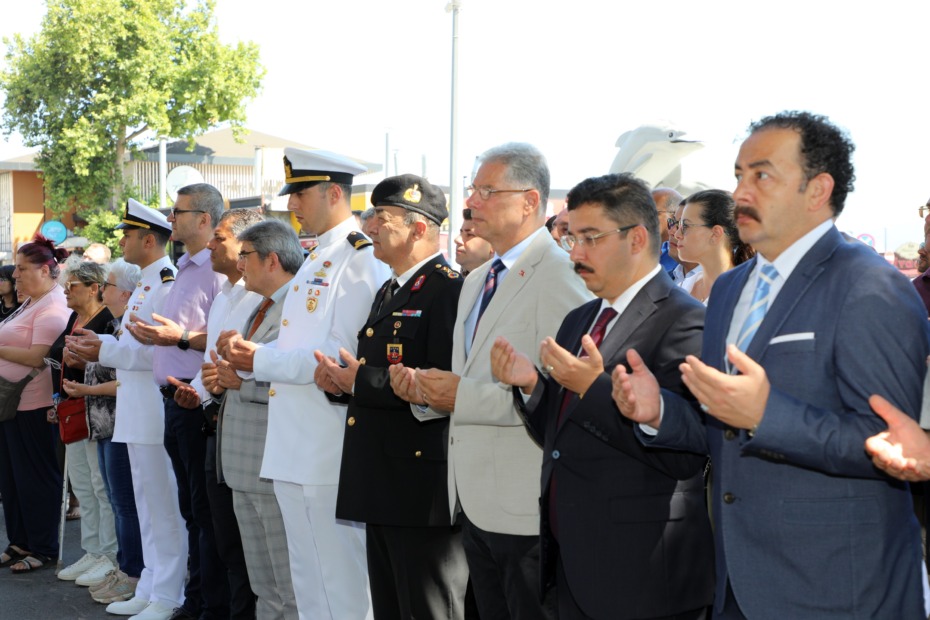 MUDANYALI KAHRAMAN ŞÜKRÜ ÇAVUŞ TÖRENLE ANILDI
