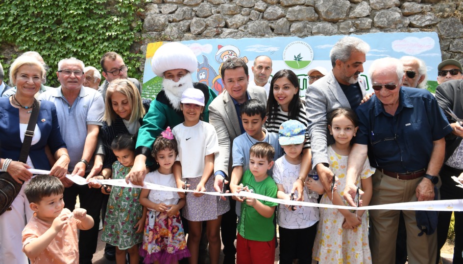 Nasrettin Hoca Parkı hizmete açıldı