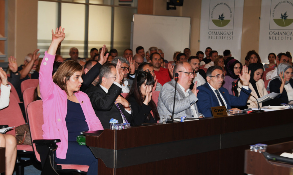Osmangazi Belediye Meclisi’nde bir ilk